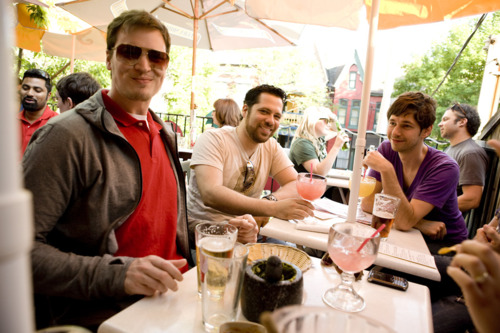 Say Yeah enjoyed margaritas on Patio Friday