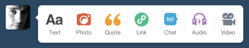 tumblr new interface