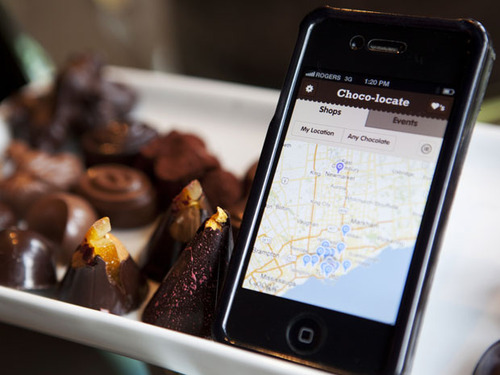 App delivers sweet fix for chocolate lovers