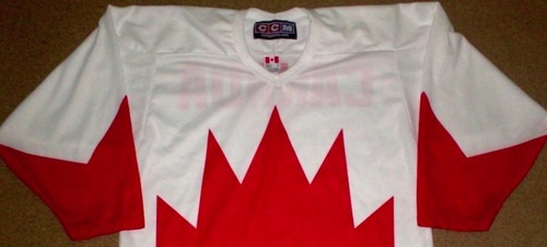 Team Canada jersey design