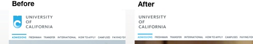 University of California website 