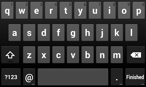 The current Android keyboard