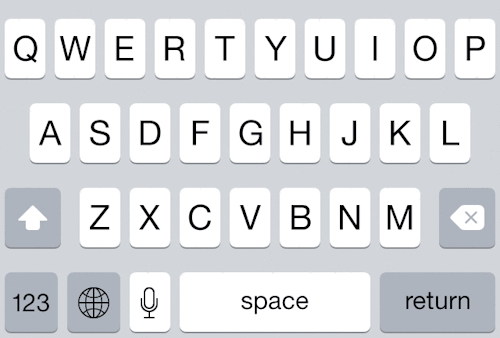 The current keyboard design