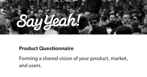 Product questionnaire header image