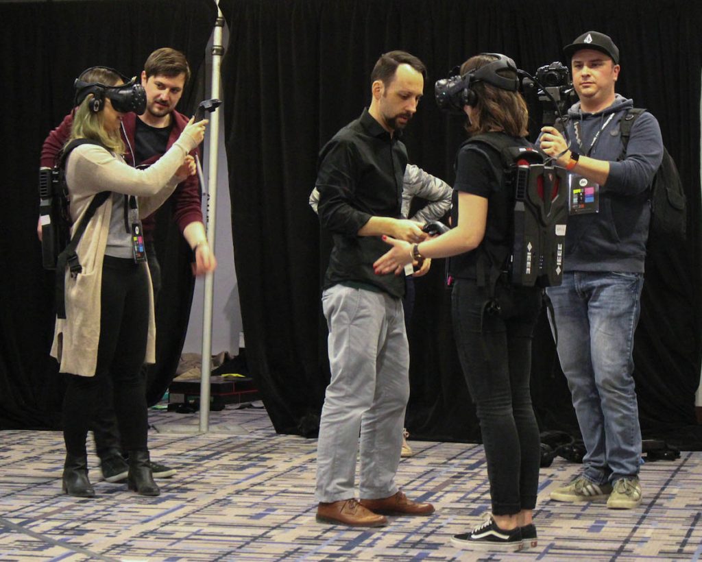 Virtual Reality room at FITC 2018