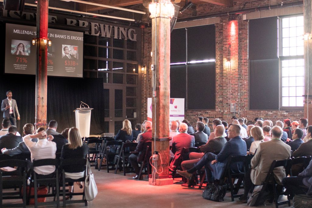 Ranjit Sarai from Stack speaking at Mobey Day Toronto 2018