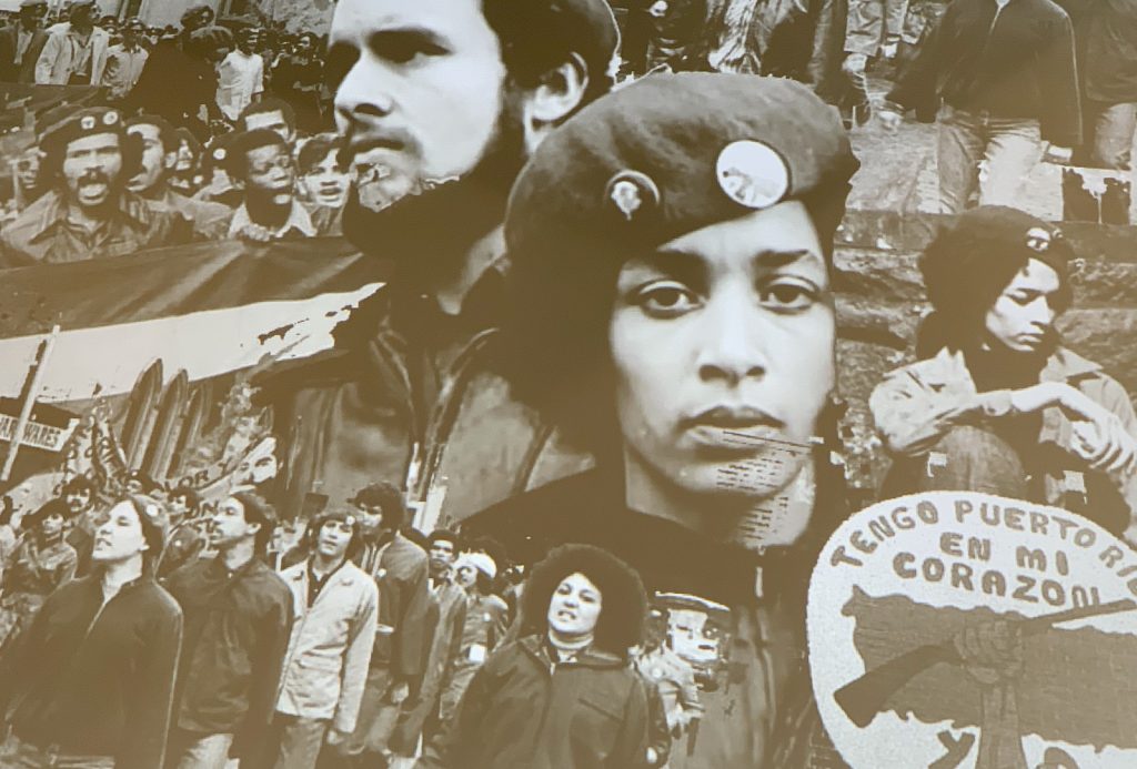 Antonio Garcia's collage of Peurto Rican luminaries.