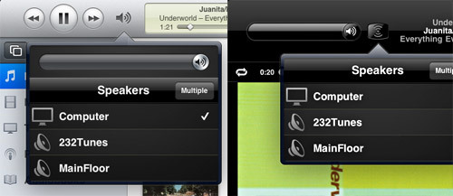 Itunes UI example