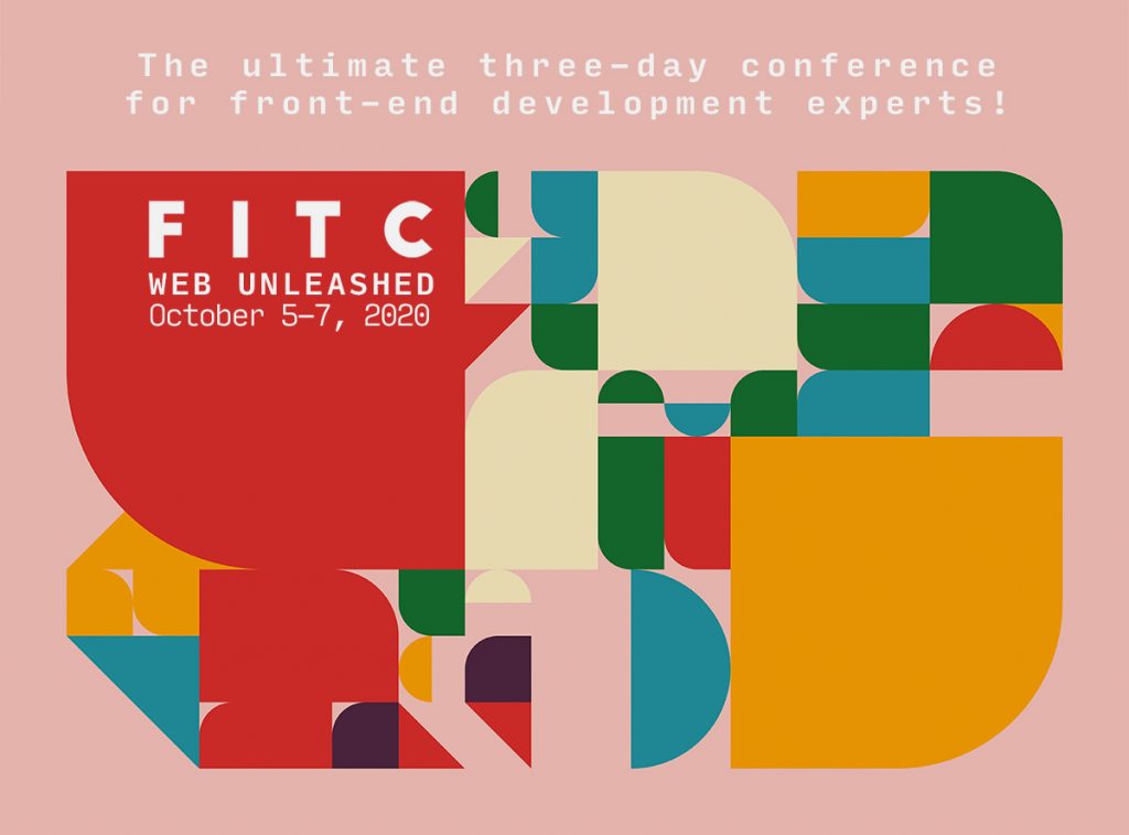 FITC Web Unleashed event promo graphic with dates