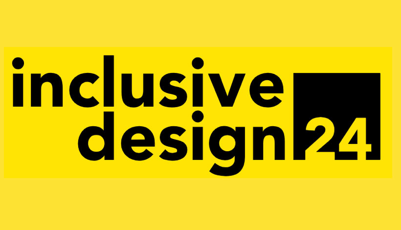 Inclusive Design 24 promotional graphic of their logo