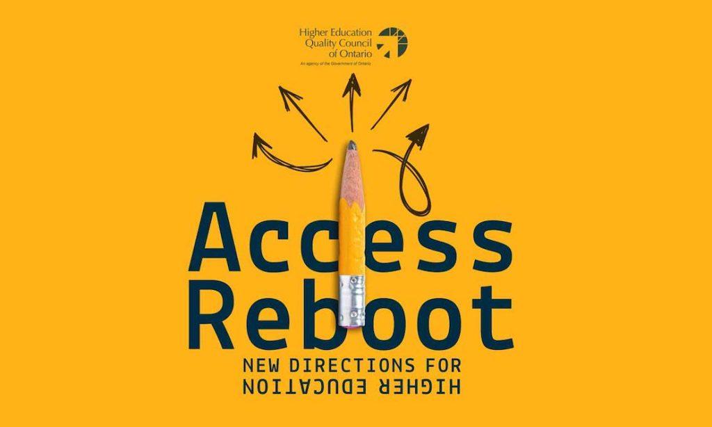 HEQCO Conference 2023 theme: Access reboot banner